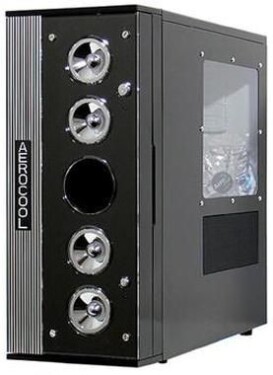 AeroCool Flamboyant Case BK / ATX / Micro ATX / bez zdroja / čierna (ID012881)