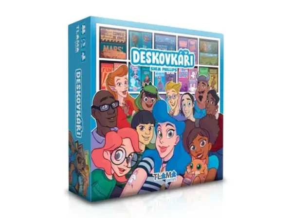 TLAMA games Deskovkári (Shelfie Stacker CZ)