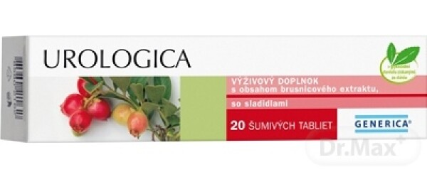 GENERICA Urologica 20 šumivých tabliet