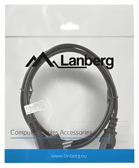 Lanberg napájací kábel CEE7/7 - IEC C13 čierna / Napájací kábel / 1,8 m (CA-C13C-10CC-0018-BK)