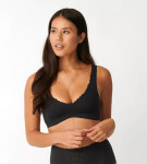 Dámska podprsenka Sloggi Zero Feel Lace 2.0 Bralette čierna BLACK