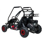 Mamido Detské benzínové autíčko Buggy LUCKY SEVEN červené