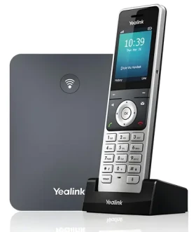 Yealink W76P SIP DECT (základňa + rúčka W76H) sivá / VoIP telefón / 20x SIP / DECT / Bluetooth (W76P)