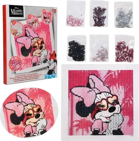 SLAMMER Diamantové maľovanie Minnie Mouse