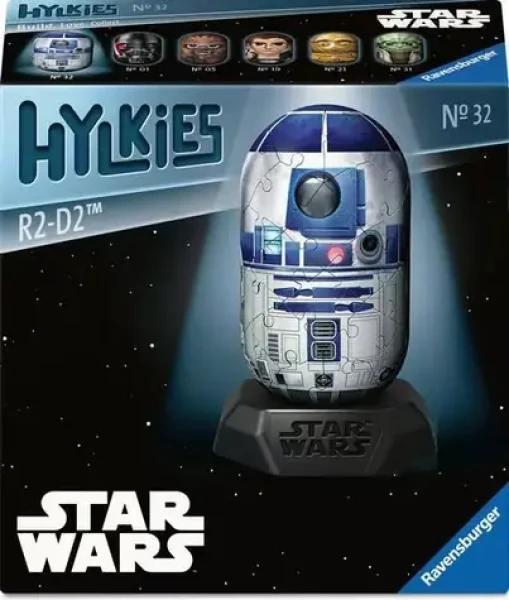 Ravensburger 3D Puzzle Hylkies: Star Wars: R2-D2