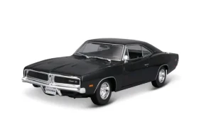 Maisto 1969 Dodge Charger R/ T čierna