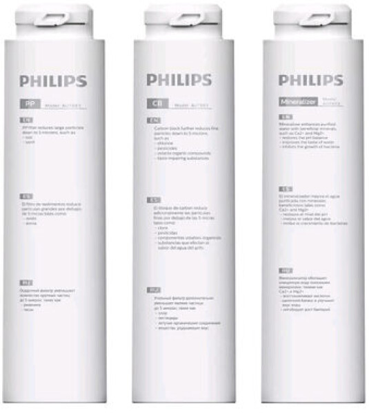 Philips AUT883 / náhradný filter / aktívne uhlie + polyfenylénová membrána + mineralizácia / pre AUT3268 (AUT883/10)