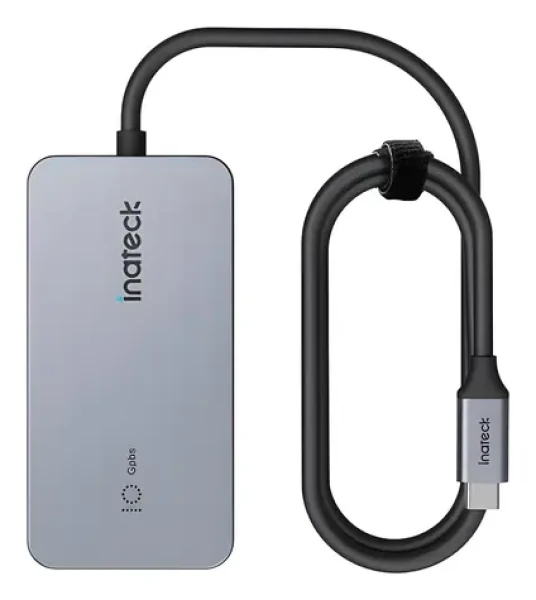 Inateck HB2027 / USB-C hub 7v1 / HDMI 4K/30Hz / 3x USB-A 3.2 / USB-C / SD/microSD (HB2027_DARK GRAY)