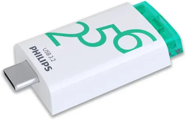 Philips Click Series 256 GB biela / Flash disk / USB-C / USB 3.2 Gen 1 (FM25FD175B/00)