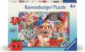 Ravensburger Puzzle: Zajačikovia a lesné ovocie
