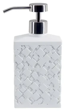 Spirella AGDA dávkovač mydla biely / polyresin / 320 ml