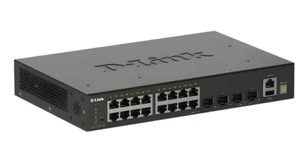 D-Link DGS-1530-20 / Switch / 16× 1G / 4× 10G SFP+ / L2+ SMART Managed (DGS-1530-20/E)