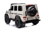 Mamido Mamido Elektrické autíčko Mercedes G63 AMG 2x24V 4x200W XXL biele