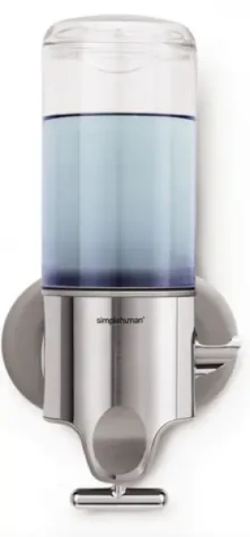 Simplehuman BT1034 Dávkovač mydla na stenu / 444 ml / nerez (0838810009438)