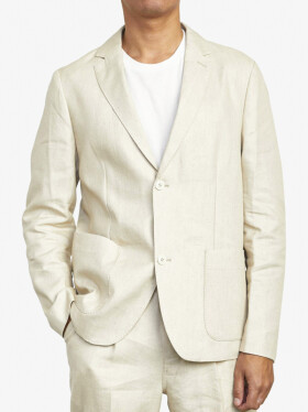 RVCA LOMAX BLAZER SILVER BLEACH jarná bunda pánska - M