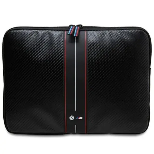 BMW Carbon Red Stripe Sleeve 16" čierna / Puzdro / Pre notebook 16" (BMCS16COMSCAKR)