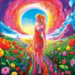 MAGNOLIA Puzzle Kvetinový chodník