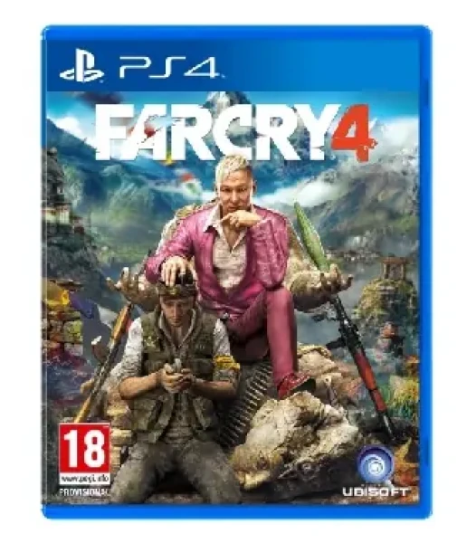 PS4 Far Cry 4 / Akciové / CZ titulky / od 18 rokov / Hra pre Playstation 4 (USP4020200)