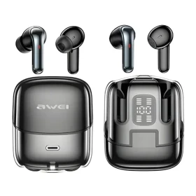 Awei T79 čierna / Bezdrôtové slúchadlá / TWS / ENC / Bluetooth 5.3 / dokovacia stanica (T79)