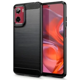 Tech-Protect TPUCarbon čierna / Kryt / Motorola Moto G05, E15 / TPU / karbónový vzor