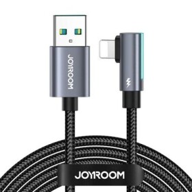 Joyroom S-AL012A17 Nabíjací kábel USB-A (M) - Lightning (M) 2.4A 1.2m čierna (S-AL012A17 1.2m-Blac)