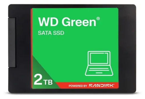 WD Green SATA 2TB / SSD / 2.5" / SATA (WDS200T5G0A-00CPT0)