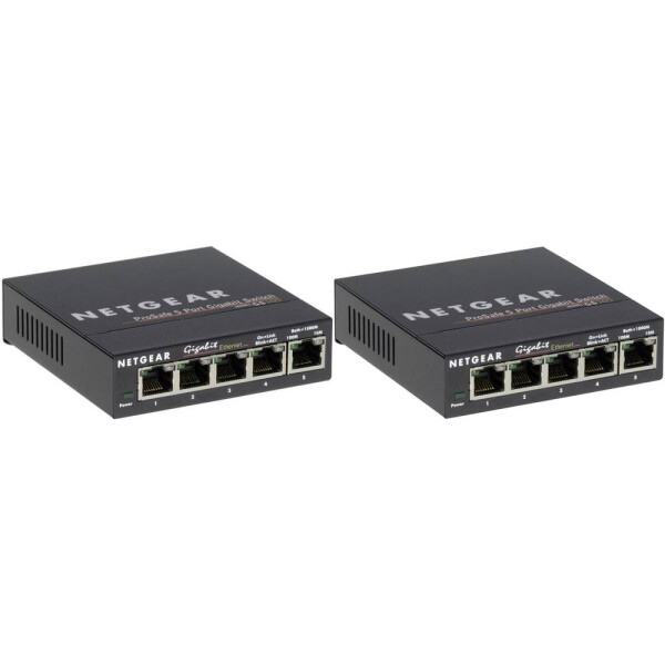 NETGEAR GS105GE sieťový switch 5 portů 1 GBit/s; GS105GE (2x)