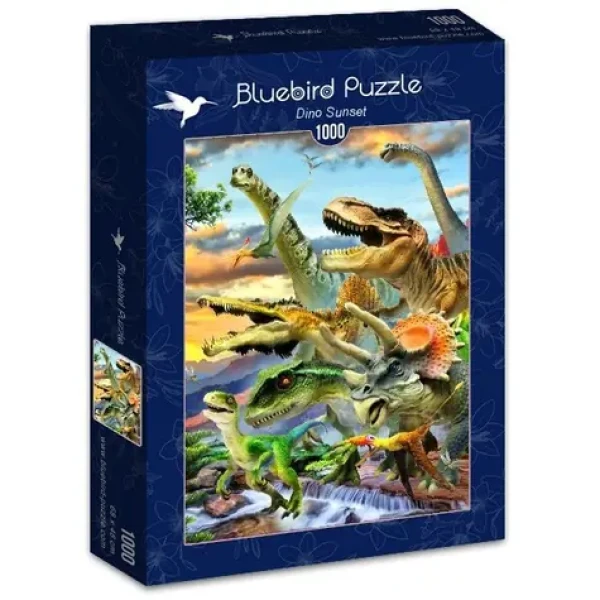 BlueBird Puzzle Súmrak dinosaurov