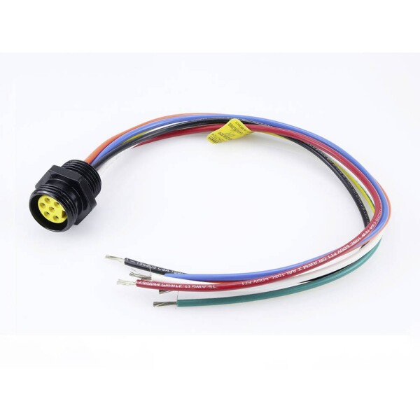 Molex 1300130587 upravený zástrčkový konektor pre senzory - aktory 1/2 zásuvka 1 m Počet pólov: 6 1 ks Piece; 1300130587
