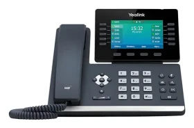 Yealink SIP-T54W čierna / Telefón VoIP / 4.3" dotykový displej / Wi-Fi / Bluetooth / PoE / 2x Gigabit LAN (SIP-T54W)