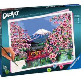 Ravensburger CreArt Japonské čerešňové kvety