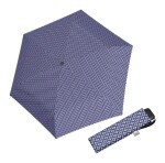 Skladací dáždnik Doppler Carbonsteel Mini Slim Minimals Blue