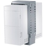 Neomounts držiak na PC podpultová CPU-D100SILVER CPU-D100SILVER strieborná Zaťažiteľné do hmostnosti=30 kg; CPU-D100SILVER