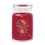 Yankee Candle Signature Red Apple Wreath 567g - sviečka veľká 2 knôty / doba horenia: až 90h (5038581128894)