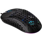 Endorfy LIX čierna / optická / drôtová / herná / 8000 dpi / PMW3325 / 6 tlačidiel / RGB / Kailh GM4.0 / USB / 1.8m (EY6A002)