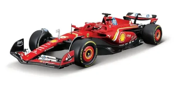 Bburago FORMULA RACING F1 Ferrari Scuderia SF-24 (2024) #16 Charles Leclerc