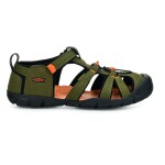 Keen Seacamp II Dark Olive/Gold Flame AD (CNX) športové sandále 37 EUR
