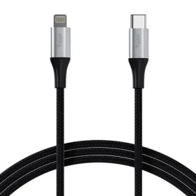 Allity AUC-01 Dátový kábel USB-C/Lightning 2m 27W čierna (DATUSBC27WALL2BK)