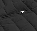 Dámska obojstranná zimná bunda Khaki-black (2M-21508) odstíny černé XXL (44)