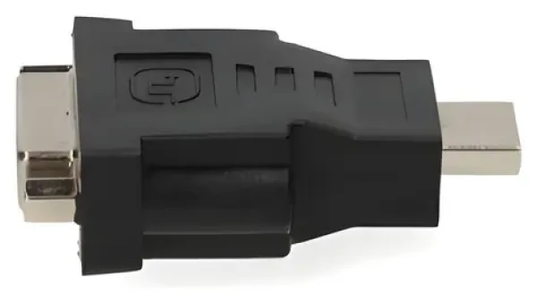 Nedis Adaptér DVI-D 24+1 - HDMI čierna / Adaptér / Pozlátené kontakty / Priamy (CVGB34910BK)