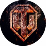 Jedlý papier World of Tanks logo 19,5 cm - Pictu Hap - Pictu Hap