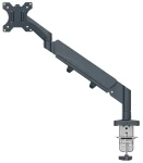 Leitz Ergo rameno na monitor sivé / Rameno na monitor / VESA 75x100 / nosnosť 9 kg / 17-32 palcov (64890089)