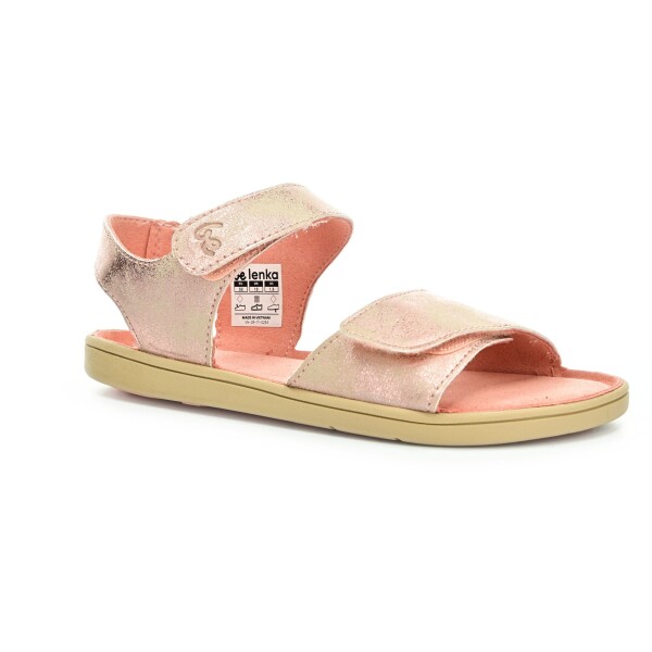 Be Lenka Miami Kids Coral Sparkle barefoot sandále 27 EUR