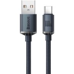 Baseus CAJY000501 Kábel USB-A (M) - USB-C (M) 2 m čierna / 100W (CAJY000501)