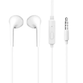 Dudao X10S drôtové slúchadlá do uší biela / s mikrofónom / 3,5 mm mini jack / kábel 1.15 m (204521)