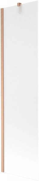 MEXEN/S - Next vaňová zástena FIX 50 x 150, dekor, meď kartáčovaná 895-050-000-00-30-65