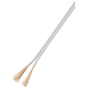 TRU COMPONENTS 93030c539 opletenie / lanko 2 x 1.50 mm² biela 25 m; 93030c539