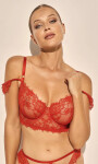 Dámska podprsenka Angel SC-1146 Red - Kinga 80C červená