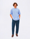 Armedangels Maarkos Waffle T-shirt 3455 wedgwood L