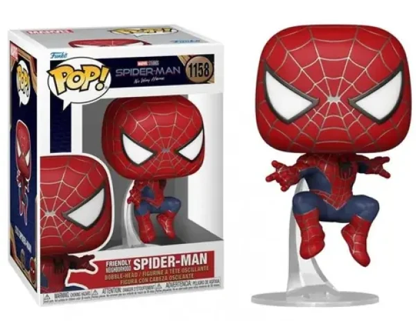Funko POP MARVEL: SM: NWH S3- Friendly N.hood Leaping SM2